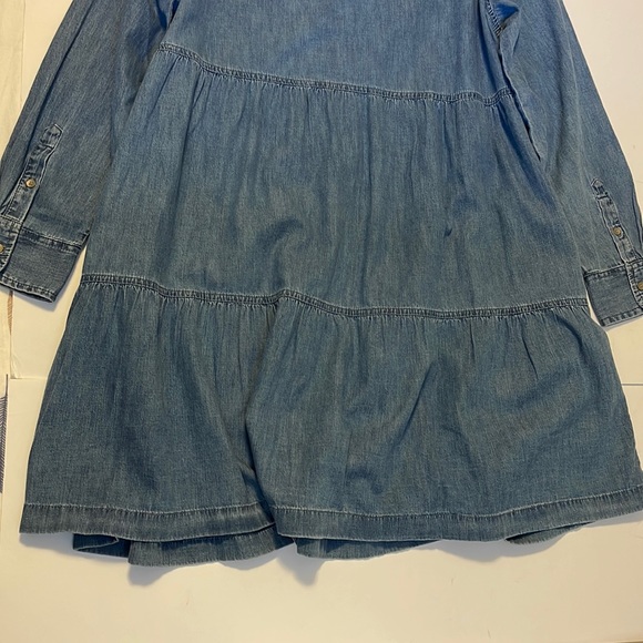 🆕 GAP Blue Jean Denim Dress - Women’s Size XL - Picture 6 of 8